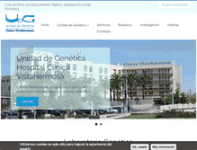 Tablet Screenshot of geneticavistahermosa.es